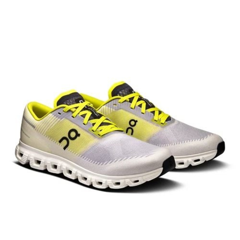 On Running‎ Cloud 5 Push Men's Running Shoes White Yellow Size 12.5